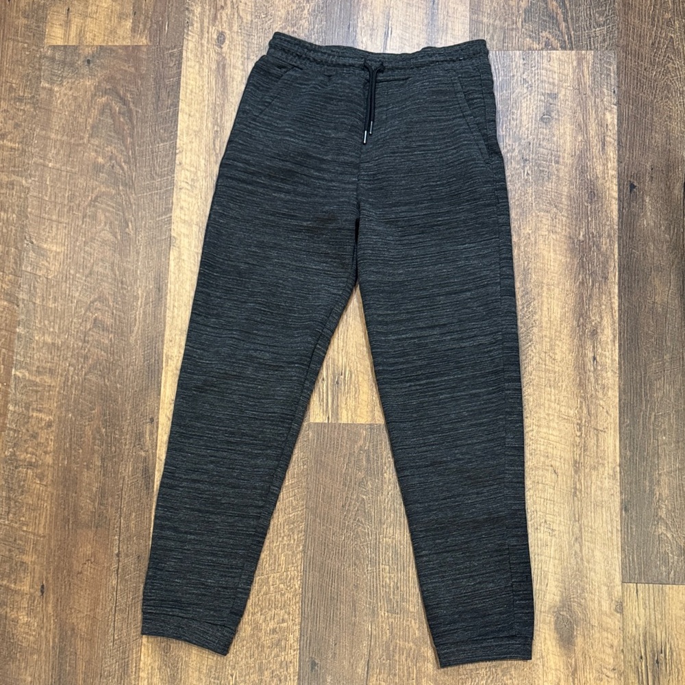 Urban Pipeline Boys XL 18/20 Space Dye Jogger Pants Charcoal Gray Drawstring